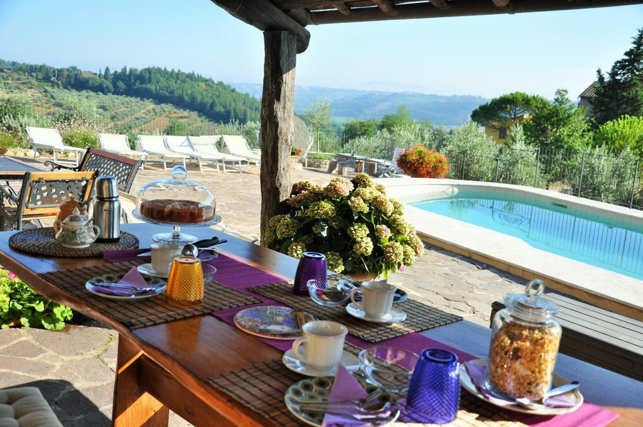 Agriturismo La Villa Romita Tavarnelle Val di Pesa Eksteriør billede